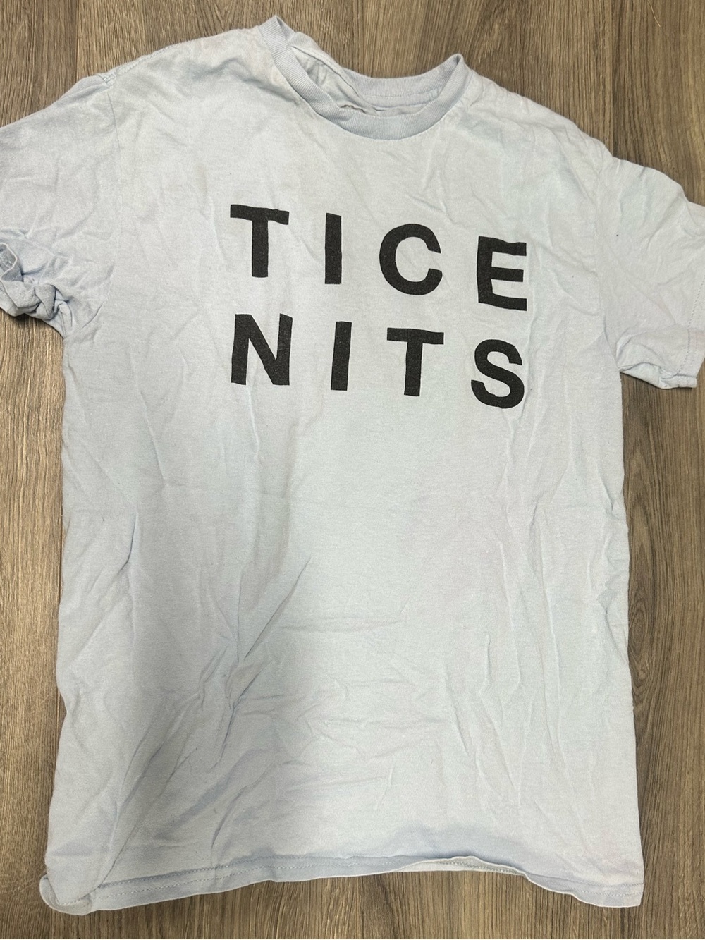Danny Duncan Tice Nits Light Blue Graphic Tee